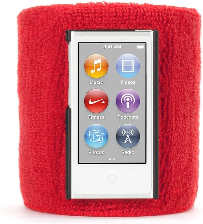 iPod nano 7 Sportcuff Bilek Bandı Kılıf Kırmızı RE36646