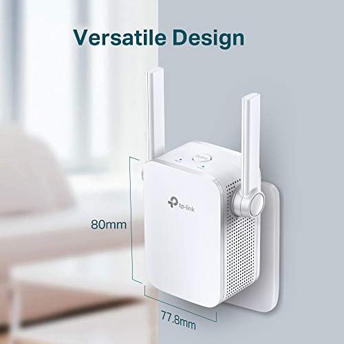TL-WA855RE, N300 Mbps Wi-Fi Menzil Genişletici, 2 Harici Anten ve 1 Ethernet Bağlantı Noktalı Wi-Fi Güçlendirici/Hotspot, Access Point Modu, Tüm Wi-Fi Yönlendiriciler ile Çalışır