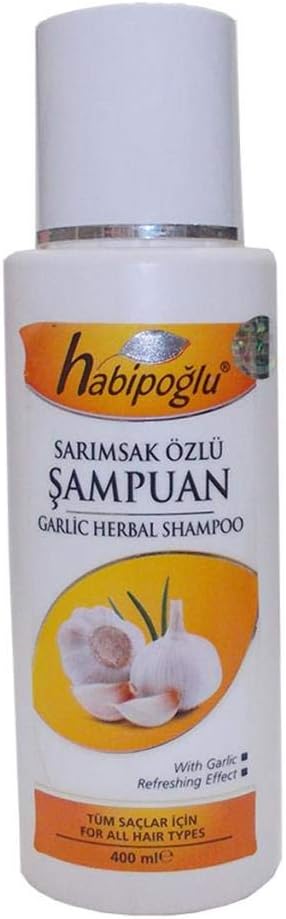 Sarımsak Özlü Bitkisel Şampuan 400ml.