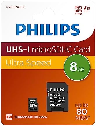 Alternative view of FM08MP45B/10 sınıf 10 Micro SD 8 GB hafıza kartı adaptörü