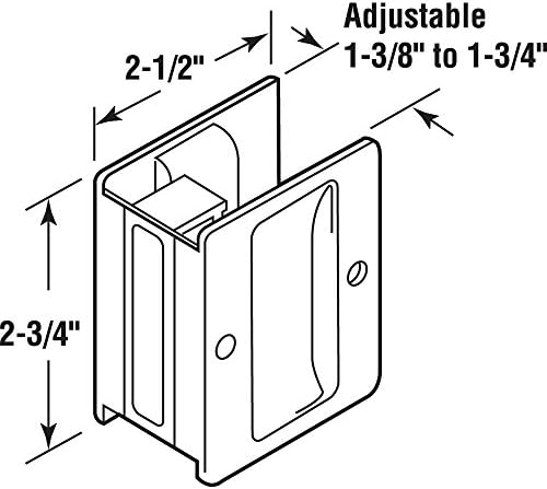 ürünleri N 7080 kapı Passage Pull, pirinç antik