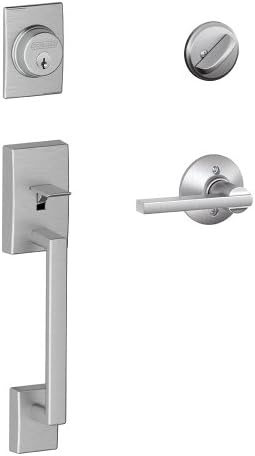yüzyılda tek silindir Handleset motorları ve Latitude kolu, saten krom (F60 CEN 626 Lat)