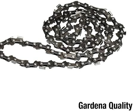 4049-20 4049-20-8" TCS Li 18/20 Teleskopik Çubuk Testere için Zincir. Zincir Aralığı: 3/8". Bağlantı Genişliği: 0,043" / 1,1 mm, Gümüş