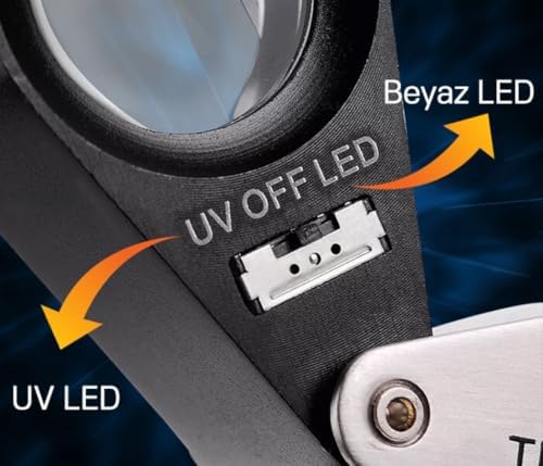 Texta Triplet 10x Profesyonel Kuyumcu Lup Büyüteci̇