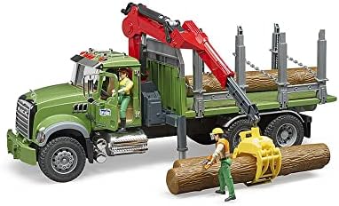 Alternative view of 02824 – granit Holztransport-Kamyon Ladekran, tutucu ve 3 ağaç