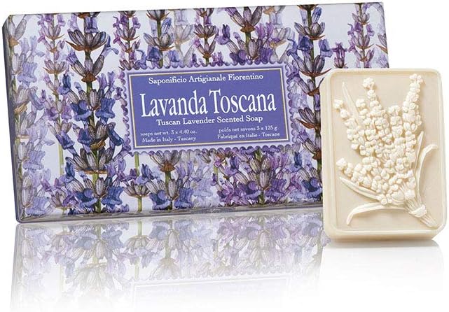 Alternative view of Saponificio Artigianale Fiorentino Sabun 3x125 Gr -Tuscan Lavender