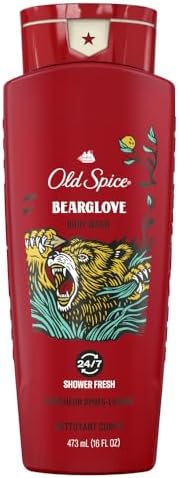 Alternative view of Old Spice Bearglove Kokusu Vücut Yıkama Erkekler için, Kırmızı 16 Oz, Ambalaj Kırmızı Değişebilir