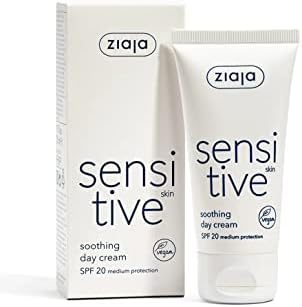 Ziaja Sensitive Yatıştırıcı Gündüz Kremi Spf 20, Hassas Cilt Serisi, 50 ml