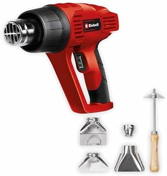 Hava Tabancası TH-HA 2000/1 (2.000 W, 2 sıcaklık kademesi: 350°/550°, aşırı ısınma koruması, 4 başlık ve boya kazıyıcı dahil) - 4520179