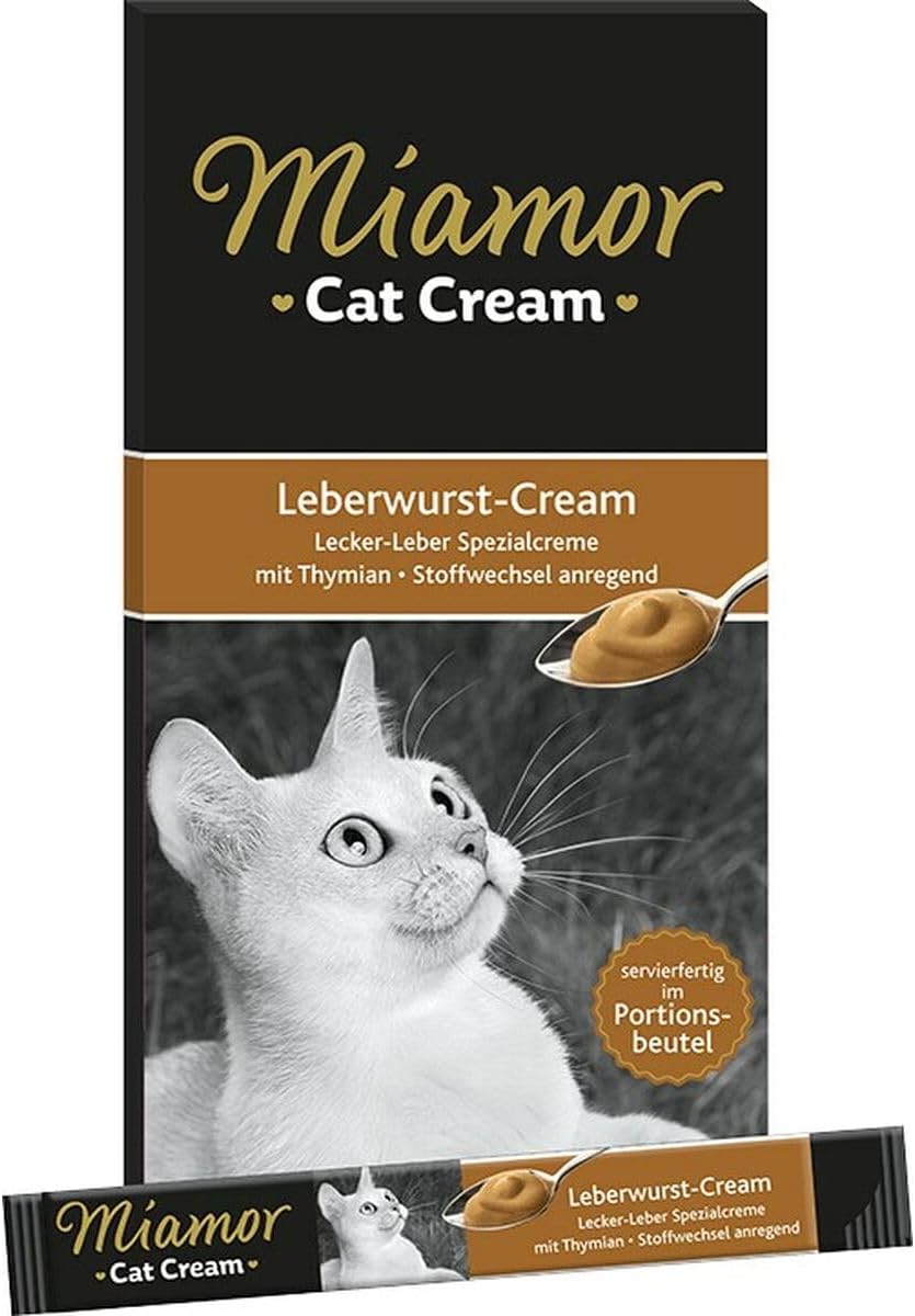 Alternative view of Cream Ciğerli Tamamlayıcı Ek Besin ve Kedi Ödülü 6x15 Gr