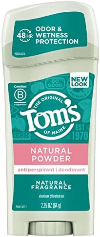 Alternative view of Tom's of Maine Kadınlar için Terleme Önleyici Deodorant, Doğal Toz, 25 oz. (Ambalaj Değişebilir)