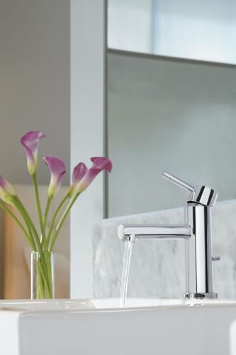 Alternative view of 6190 Align One-Handle Modern Bathroom with Drain Assembly and Optional Deckplate, Chrome