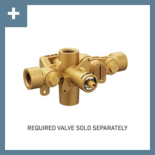 T3291 Align Moentrol Volume Control Modern Shower Valve Kit, Valve Required, Chrome