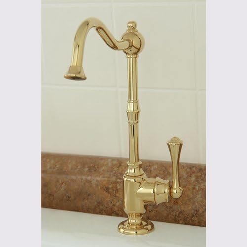 BRASS KS7392BL Soğuk Su Filtrasyon Musluk, Parlak Pirinç