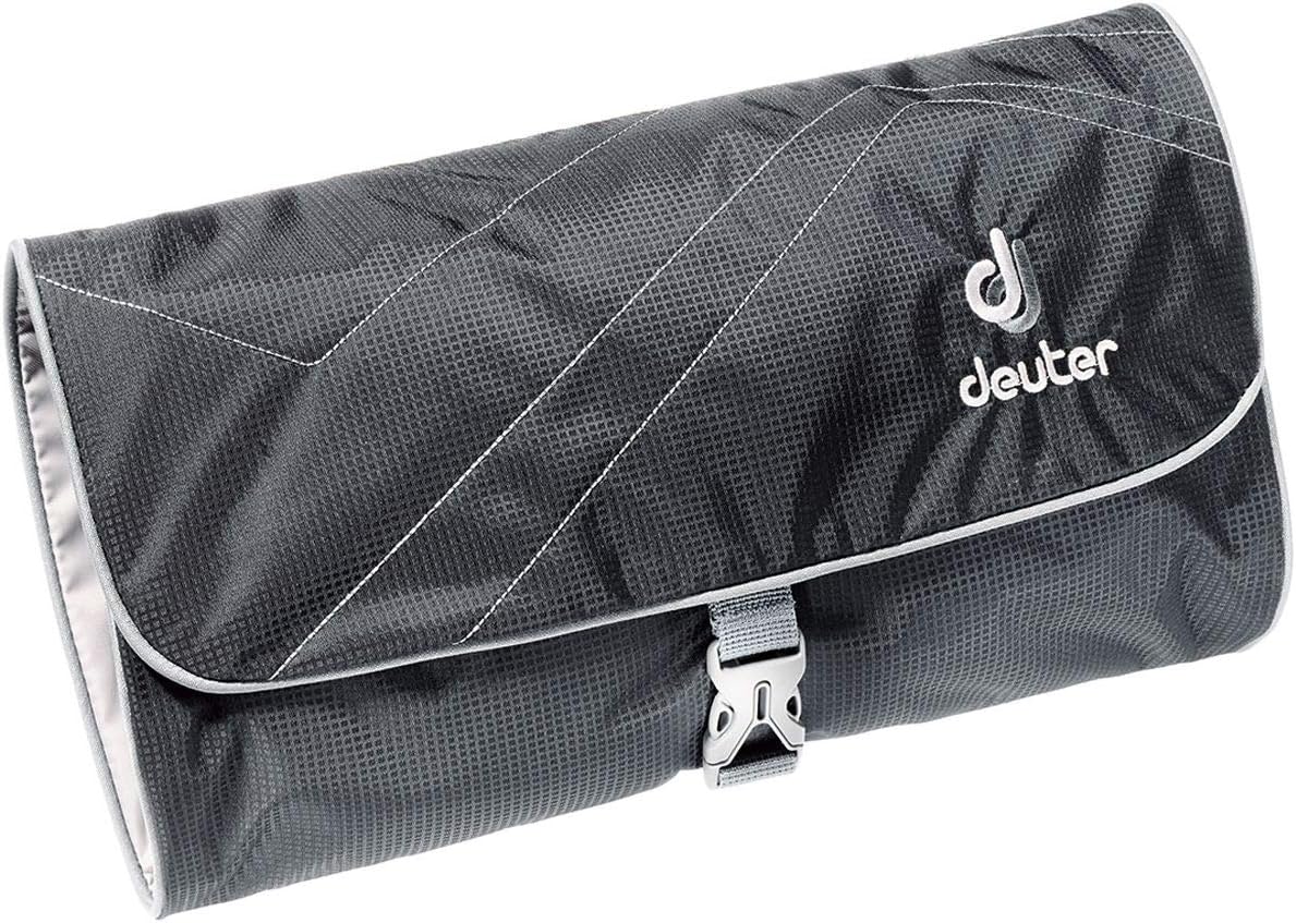 Deuter Wash Bag II makyaj çantası, siyah titanyum, 20 x 31 x 4 cm