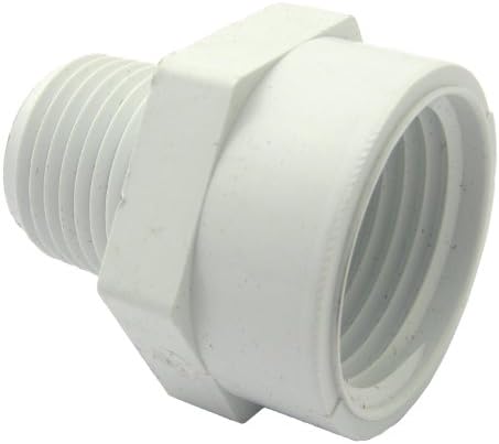 Alternative view of LASCO 15-1635 PVC Hortum Adaptörü, 3/4 İnç Dişi Hortum Dişi ve 1/2 İnç Erkek Boru Dişli, Beyaz