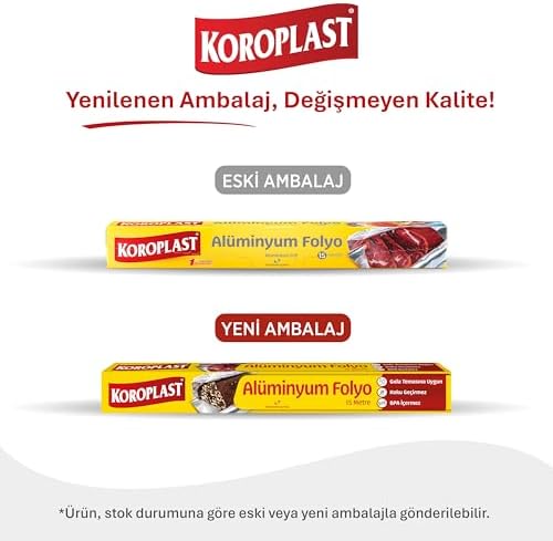 Alternative view of Alüminyum Folyo 15 mt, BPA İçermez, Dayanıklı Yapışmaz Folyo 30 cm x 15 mt, Tavuk, Izgara, Et, Yemek, Gıda Artıklarını Saklamak için İdeal, Mutfakta Çok Yönlü Kullanım, Yüzey Korumaya Uygun