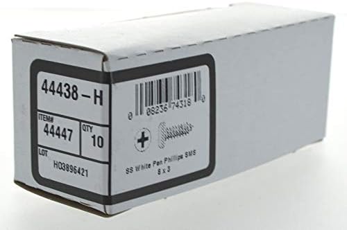 Alternative view of The Group 4447 20,8 x 7,8 cm Beyaz Tava Başlı Phillips Sac Vida, Paslanmaz Çelik, 10'lu Paket