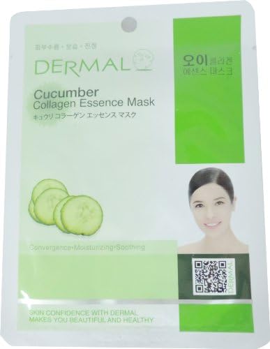 Alternative view of DERMAL Nemlendirici ve Pürüzsüzleştirici Salatalık Özlü Kolajen Maske 23 GR