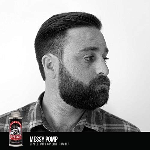 Alternative view of Uppercut Deluxe Styling Powder for Men, erkekler için saç dokulu pudra, esnek tutuş ve doğal parlaklığa sahip şekillendirme pudrası, erkeklerin saçlarına doku kazandırır, 20 g