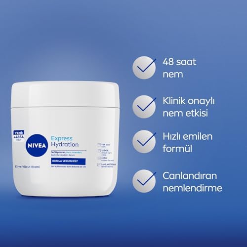 Alternative view of Yoğun Nemlendirici El & Vücut Bakım Kremi 400ml, Normal/Kuru Ciltler 48 Saat Nemlendirme