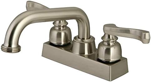 KB2478FL Çamaşır Musluğu, 5-3/4 "Emzikli Erişim, Fırçalanmış Nikel