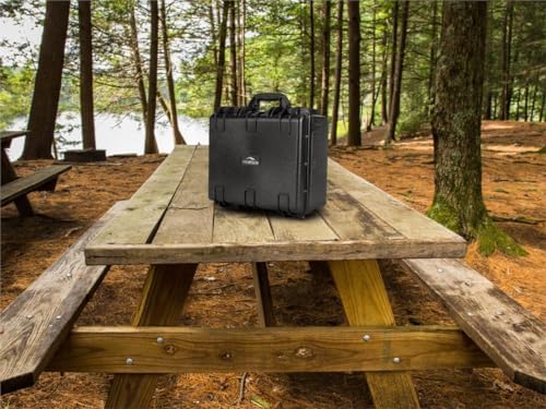 (28.5 Litre) - Weatherproof Polypropylene with Customizable Foam - L18.220cm x W16.90cm x D8.140cm