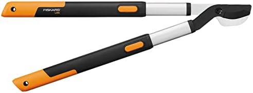 SmartFit L86 teleskopik budama makası, paslanmaz hassas çelik ve alüminyum, siyah-turuncu renkte, ölçüler: 66 cm-90 cm x 21,5 cm, 1013564