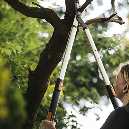 Alternative view of SmartFit L86 teleskopik budama makası, paslanmaz hassas çelik ve alüminyum, siyah-turuncu renkte, ölçüler: 66 cm-90 cm x 21,5 cm, 1013564