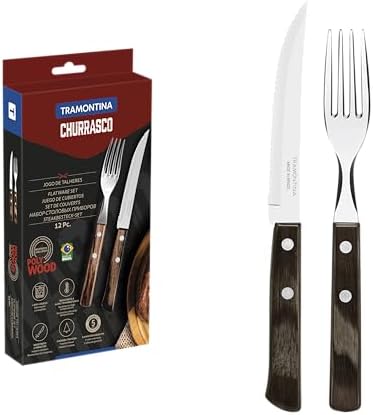Churrasco 21199/911 Çatal Bıçak Barbekü Seti (12li Blister)