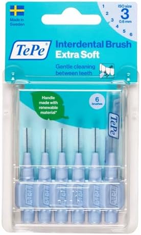 Blister X-Soft 0.6 MM - MAVİ Diş Arayüz Fırçası (1x 8 Adet)