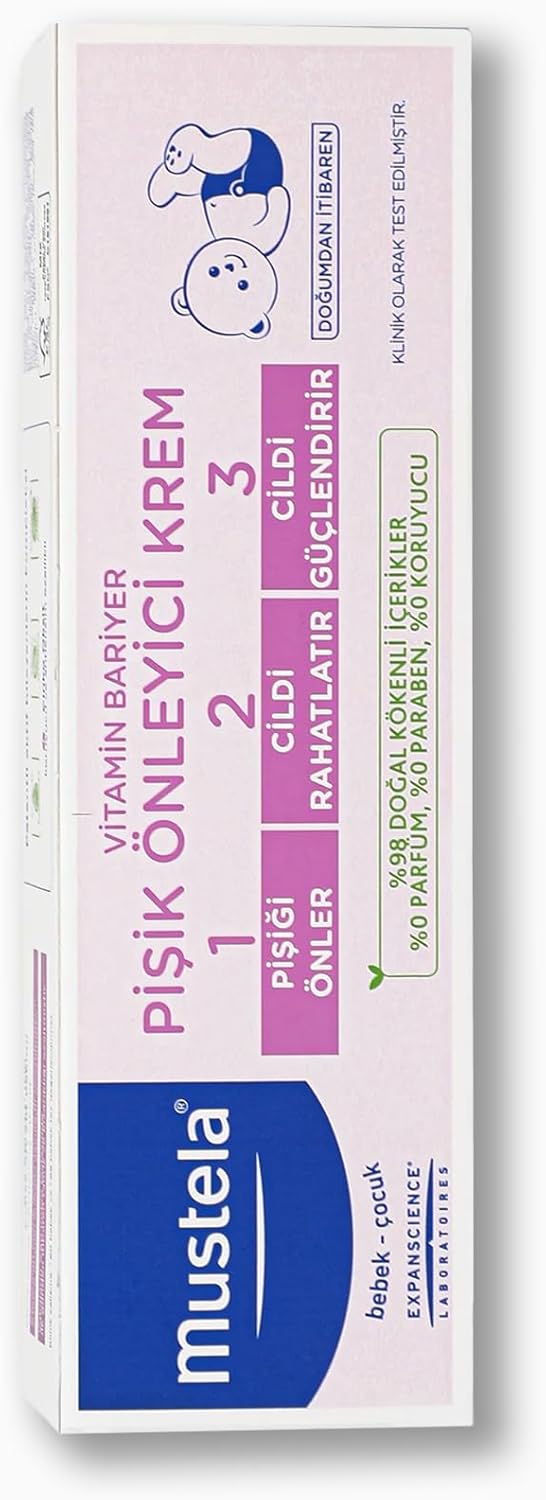 Vitamin Barrier Cream 1 2 3 Pişik Kremi (100 ml)