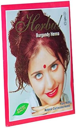 Hint Kınası Kızıl ''Burgundy Henna'' 1 Pkt 10 gr