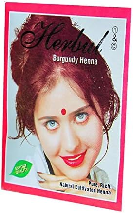 Alternative view of Hint Kınası Kızıl ''Burgundy Henna'' 1 Pkt 10 gr