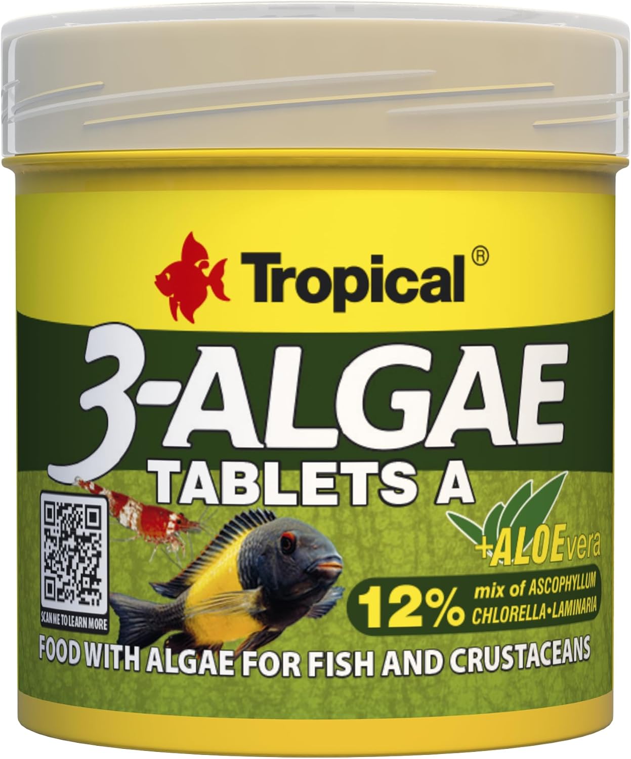 3 Algae Tablets A 50ml - 36gr - 80 Adet