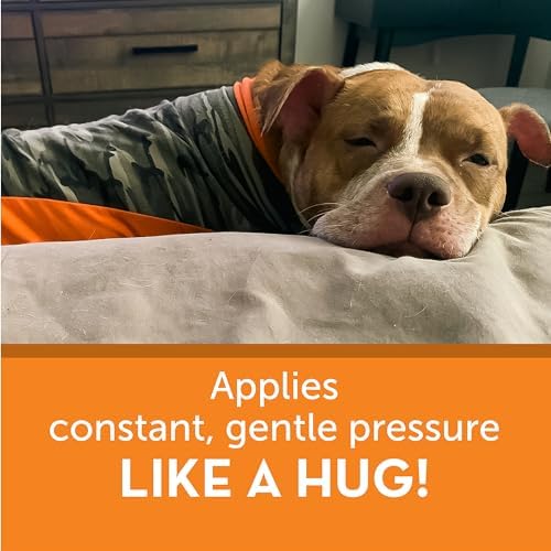 Alternative view of Thundershirt Polo Dog Anxiety Jacket | Vet Recommended Calming Solution Vest for Fireworks, Thunder, Travel, & Separation | Kamuflaj, XXL