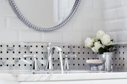 Alternative view of T4520 Wynford Two-Handle Widespread -Arc Bathroom with Lever Handles, Valve Required, Chrome