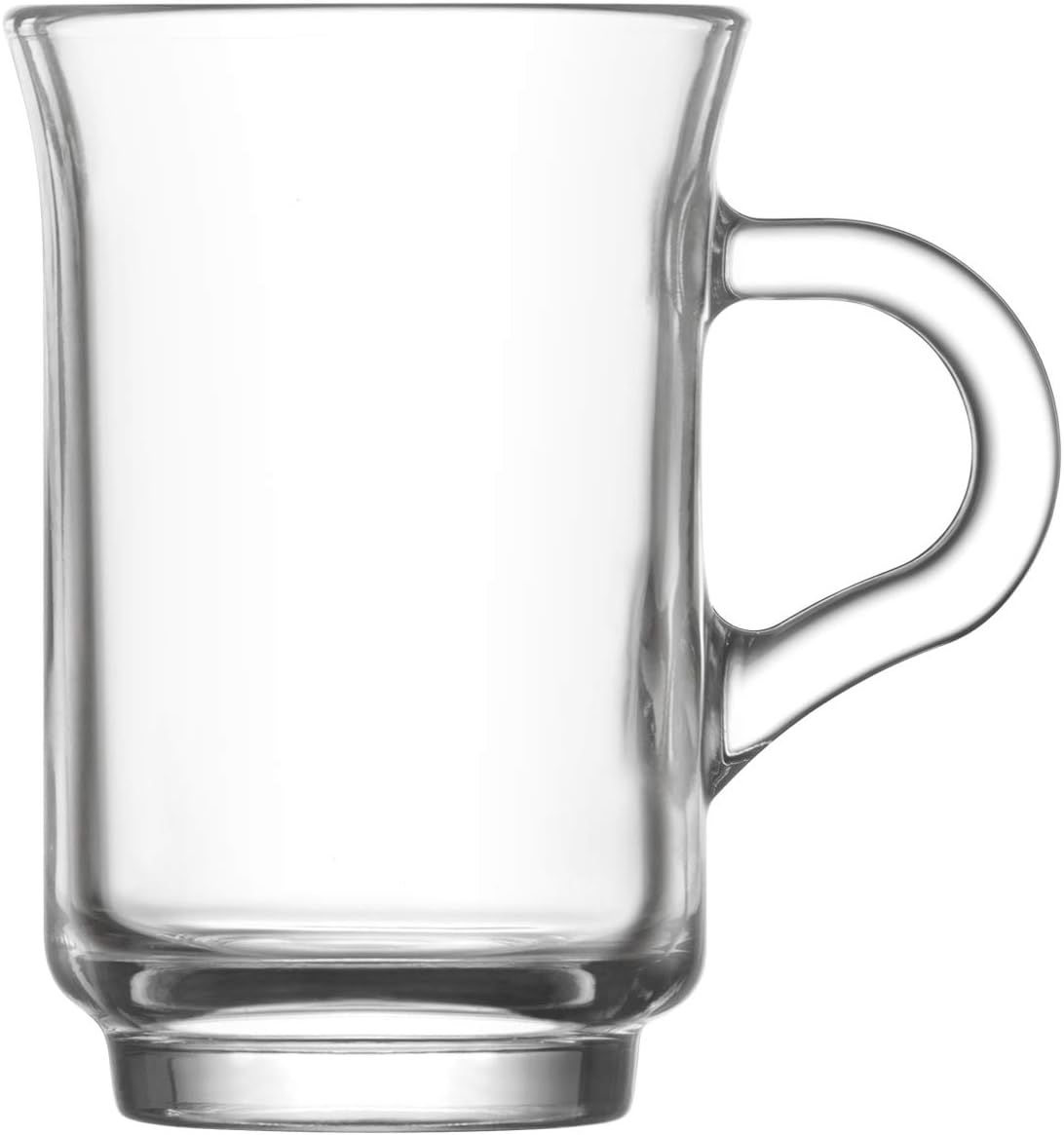 LAV Ada 6'lı Kulplu Çay Bardağı