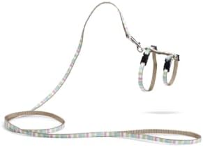 Alternative view of Yavru Kedi Göğüs Tasması ve Gezdirme Kayışı, 120cm, Yeşil, 15-33cm