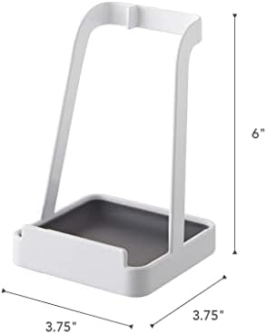 Alternative view of 2248 Tower Ladle & Pot Kapak Standı, Beyaz, Çelik, Minimalist Tasarım, 10 x 10 x 15 cm (U x G x Y)