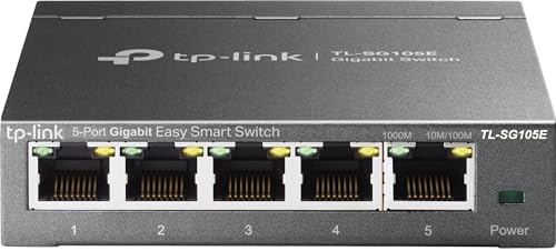 Alternative view of TL-SG105E, 5-Portlu Gigabit Easy Smart Switch