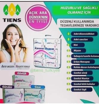 Alternative view of Tiens Airiz Hijyenik Kadın Pedi Gündüz (1 Pakette 10 Adet Ped)
