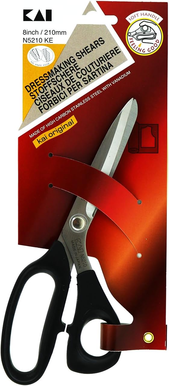 KAI N-5210 MAKAS 8 INCH SİYAH SAPLI