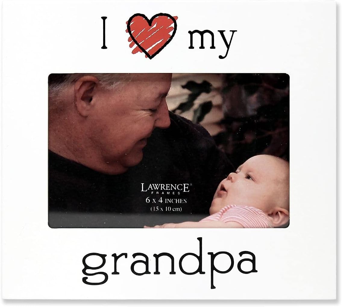 Alternative view of Frames 'I My Grandpa' Resim Çerçevesi, 15 x 10 cm, Beyaz