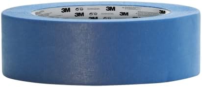 3M Hand-Masker 2090 profesyonel boya bandı, pürüzsüz yüzeyler için, UV ışınlarına dayanıklı, iç ve dış mekan, 24 mm x 50 m