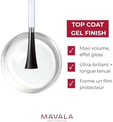 Mavala Jel Görünümlü Son Kat 10ml
