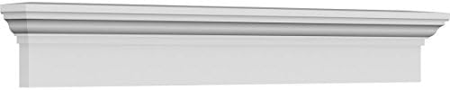 Ekena Millwork CRH06 X 24 24 x 27 Alt 1/2 inç genişlik oben geleneksel Kreuzkopfbohrer, CRH06X37