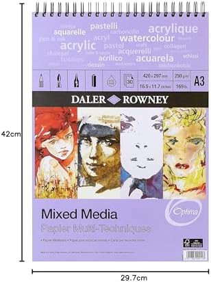 Alternative view of Rowney Mixed Media Çok Amaçlı Sanatsal Blok