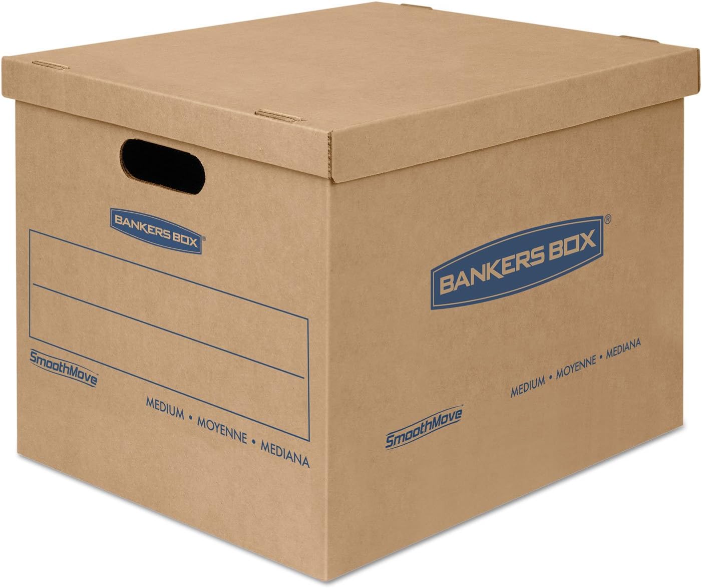 Alternative view of Box SmoothMove Klasik Küçük Taşıma Kutuları, 20'li Paket, Bantsız Montaj, Kolay Taşıma Kolları, 10" x 12" x 15"