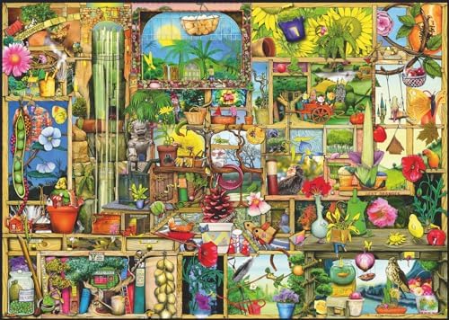 1000 Parça Puzzle Bahçıvan Dolabı